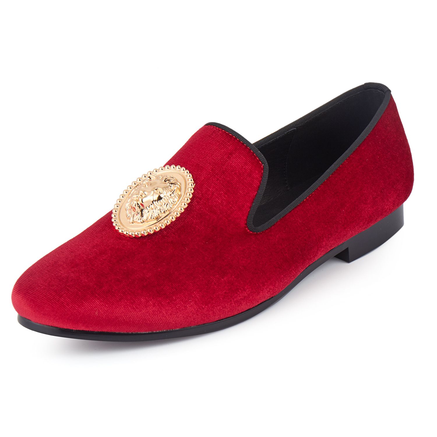 stacy adams red loafers cheap online