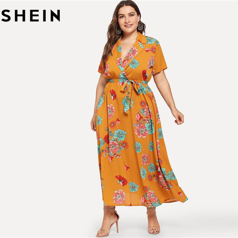 shein plus size maxi dresses