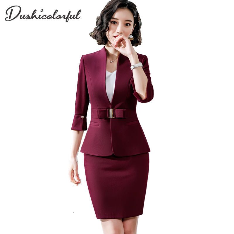 women's formal skirt suits
