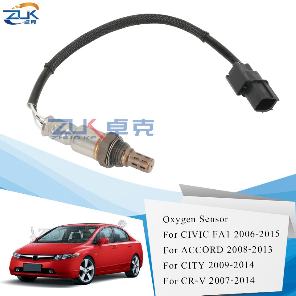 Oxígeno ZUK trasera del sensor de O2 Sonda lambda para Honda Civic 2014 para