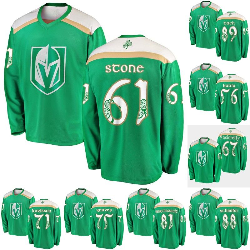 green golden knights jersey