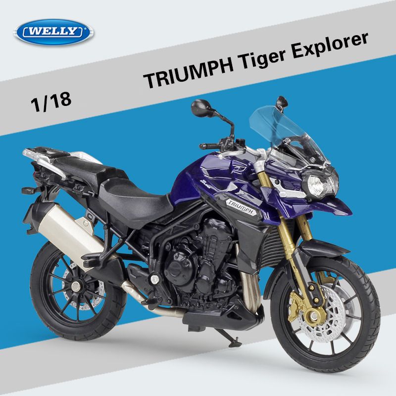 triumph tiger diecast model