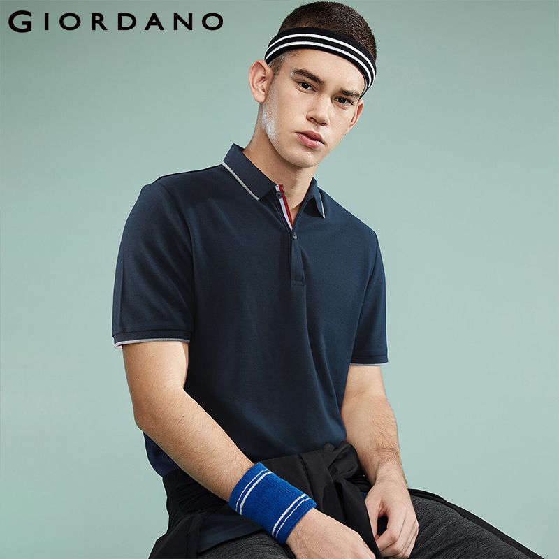 giordano tapered fit polo