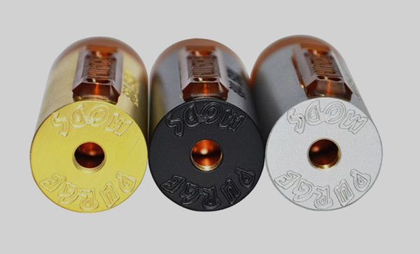 18650 purge mod clone 25mm 2019 latest vape mech mod black white 