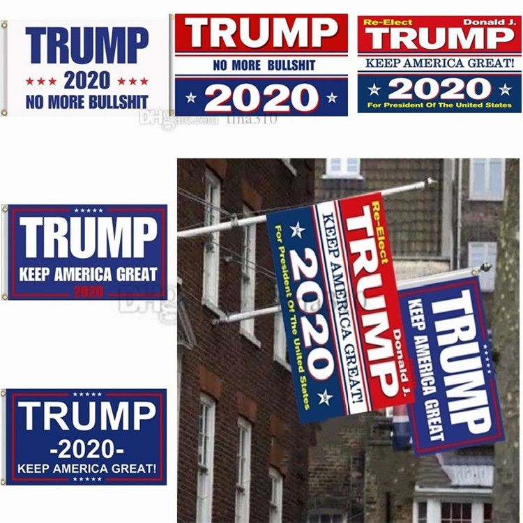 2019 Hot 90 150cm Trump 2020 Flag Print Keep America Great Banner