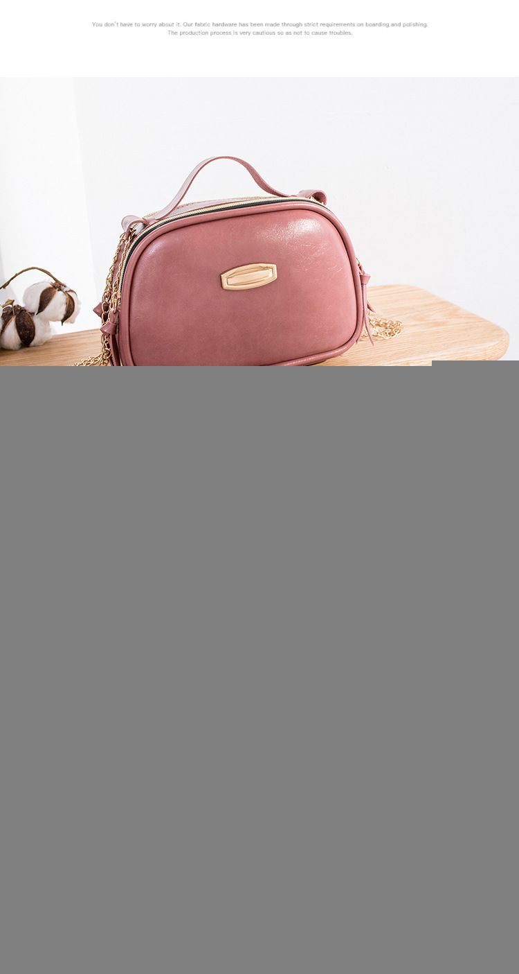 Fashion wild Messenger bag simple retro matte one shoulder small square bag