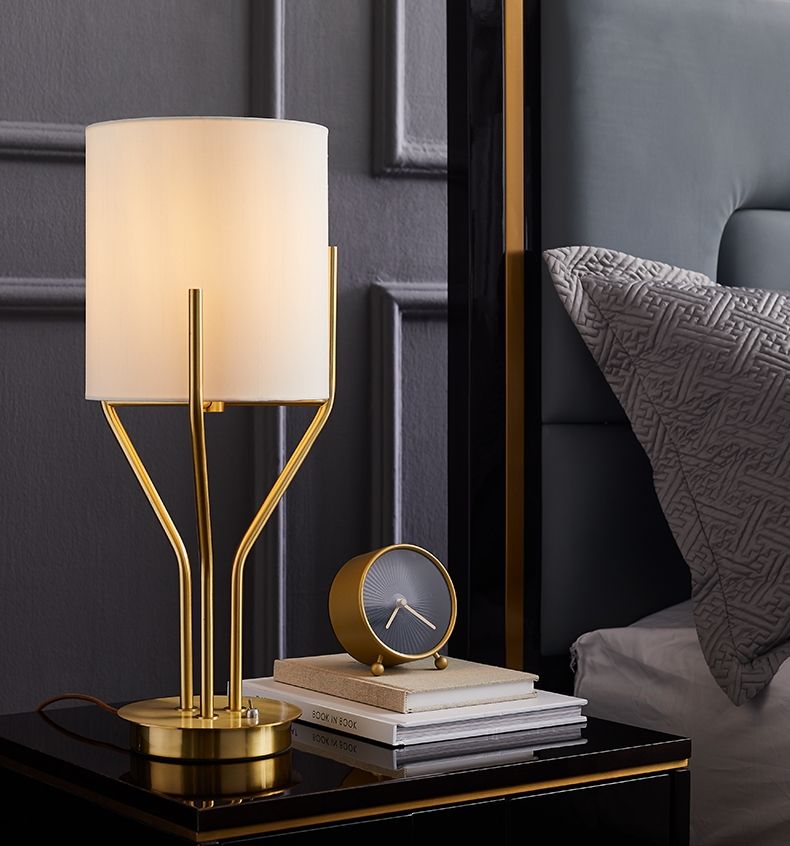 Nordic Luxury Gold Table Lamp Living, Best Table Lamps For Family Room