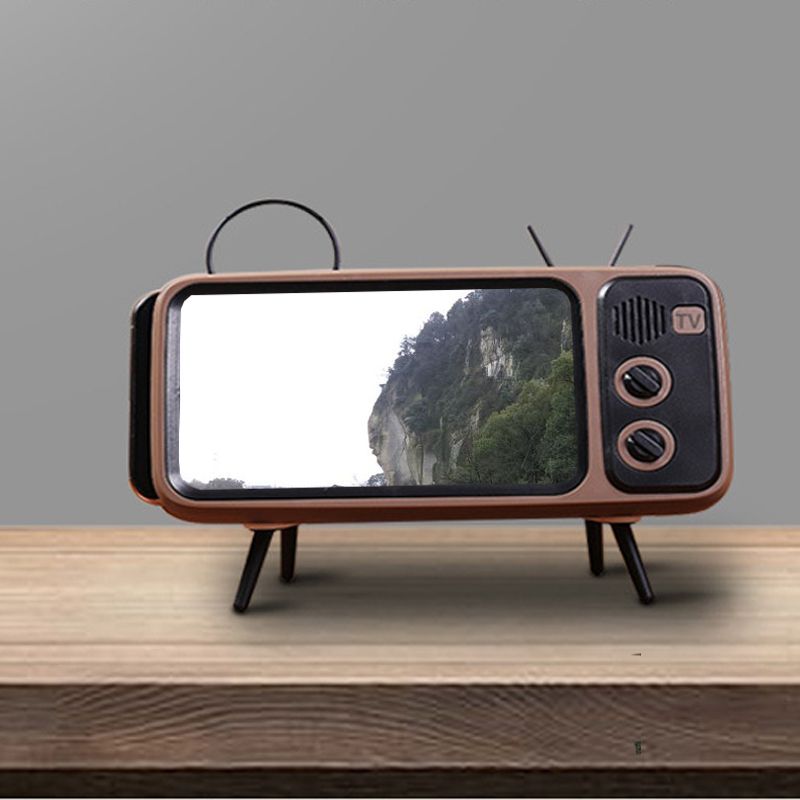 2020 Portable Universal Retro TV Desktop Mobile Phone Holder Stand