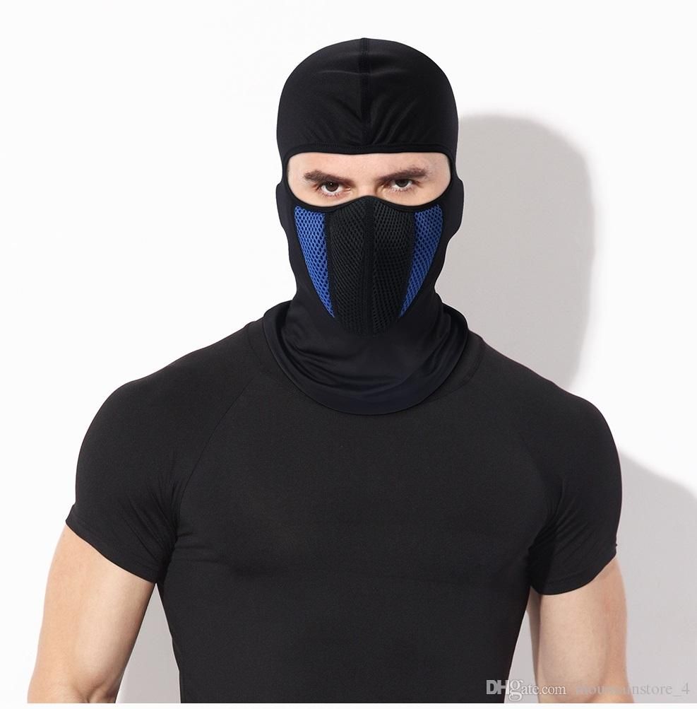 MOTORBIKE OVER TROUSER WATERPROOF 1 Hole Balaclava Paintball Under Helmet Lightweight Full Face Breathable Warm Ski Motorcycle Cycling Running Hiking Wind Protection