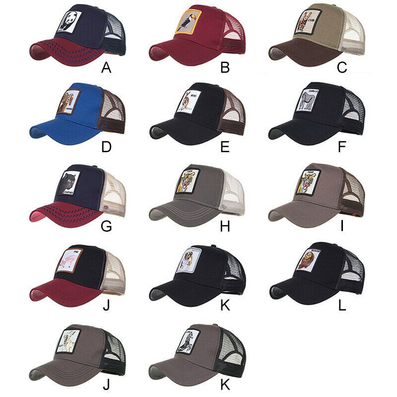 trucker cap animal