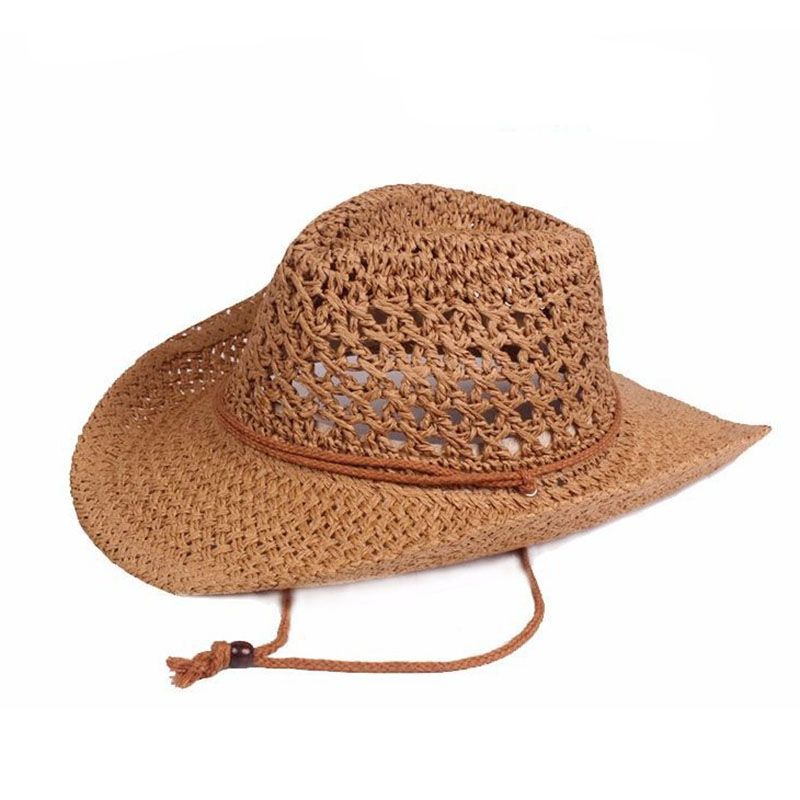 felt cowboy hat in summer