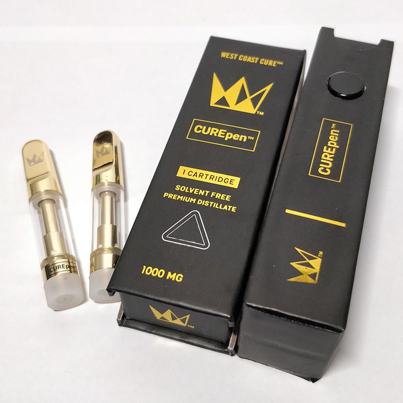 West Coast Cure Vape Cartridge Curepen Empty Vape Pen 510 Ceramic 