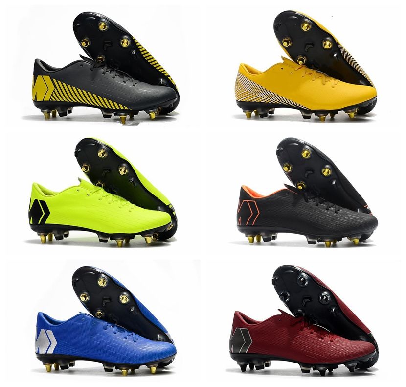 Bota nike vapor 12 club njr fg/mg amarilla neymar