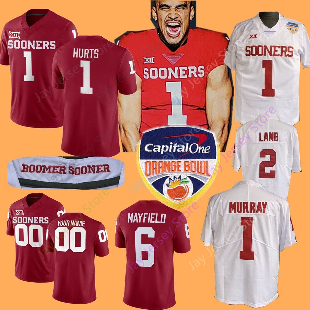 oklahoma football jerseys custom