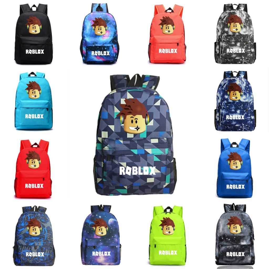 2019 Roblox Oxford Cloth Backpack School Bookbag Laptop Bag Travel Hiking Backpack Gaming School Bag Bookbag Laptop Outdoor Sports Backpacks M22y From - gamer girl roblox backpacking