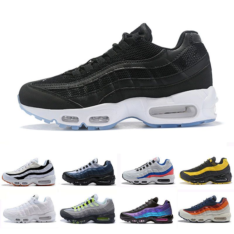 Nike Air Max 95 Airmax 95 Shoes De Los Hombres De Las Mujeres Estilo Fresco  Triples Blanco Amarillo Negro Rojo Formadores Deportes Ocasionales Las  Zapatillas De Deporte 36 45 Por Capablele, 40,01 € | Es.Dhgate.Com