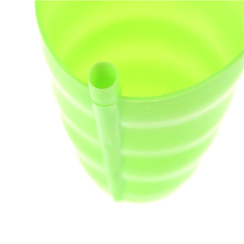 Plastic Straw Cup Kids Colorful Mug With Built In Straw Summer Juice Water Cup  Kids Candy Color Plastic Straw Cups From Esw_house, $0.55