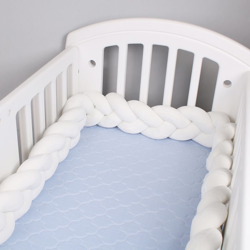 plush crib bumper