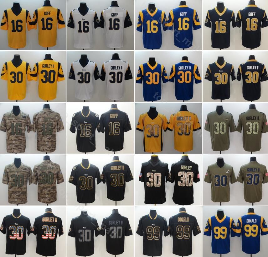 todd gurley yellow jersey