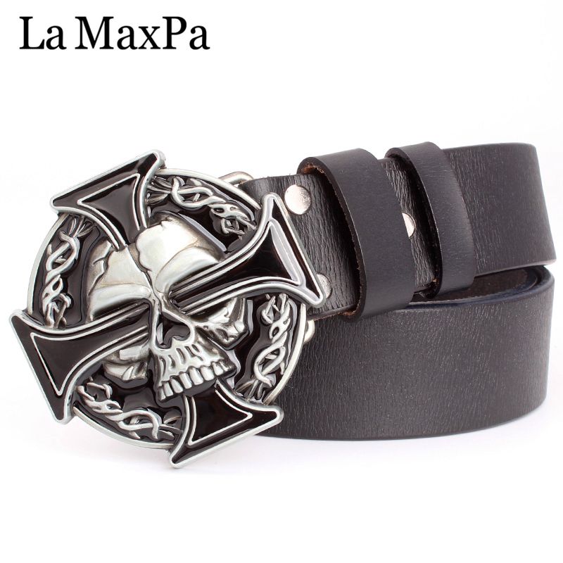 skull head belts