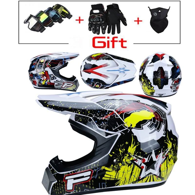 Acheter Super Leger Casque Moto Course Velo Casque Dessin Anime Enfants Atv Dirt Bike Downhill Vtt Dh Cross Casque Capacetes W De 32 43 Du Czmoto Dhgate Com
