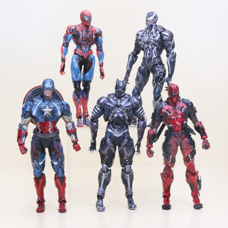 play arts captain america