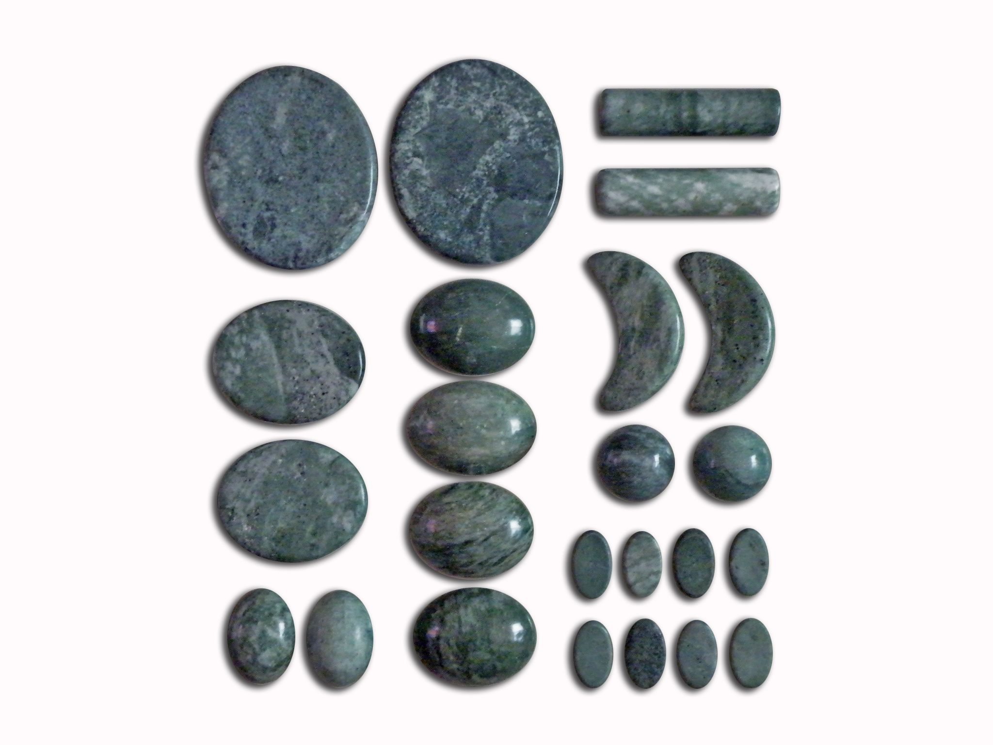 2021 Nephrite Jade Massage Stone Standard Set Professional Massage Set