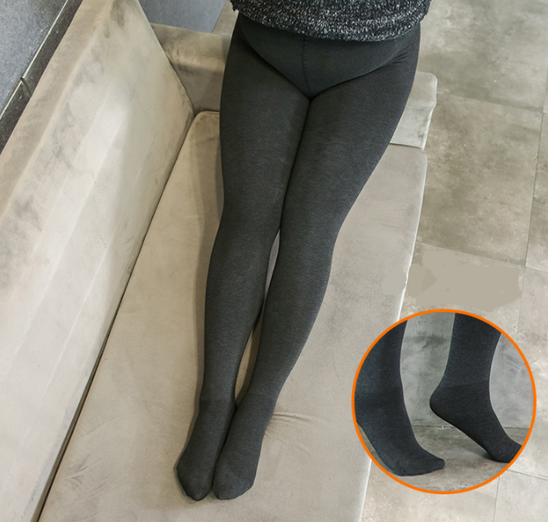 Womens Thick Winter Tights Solid Plus 