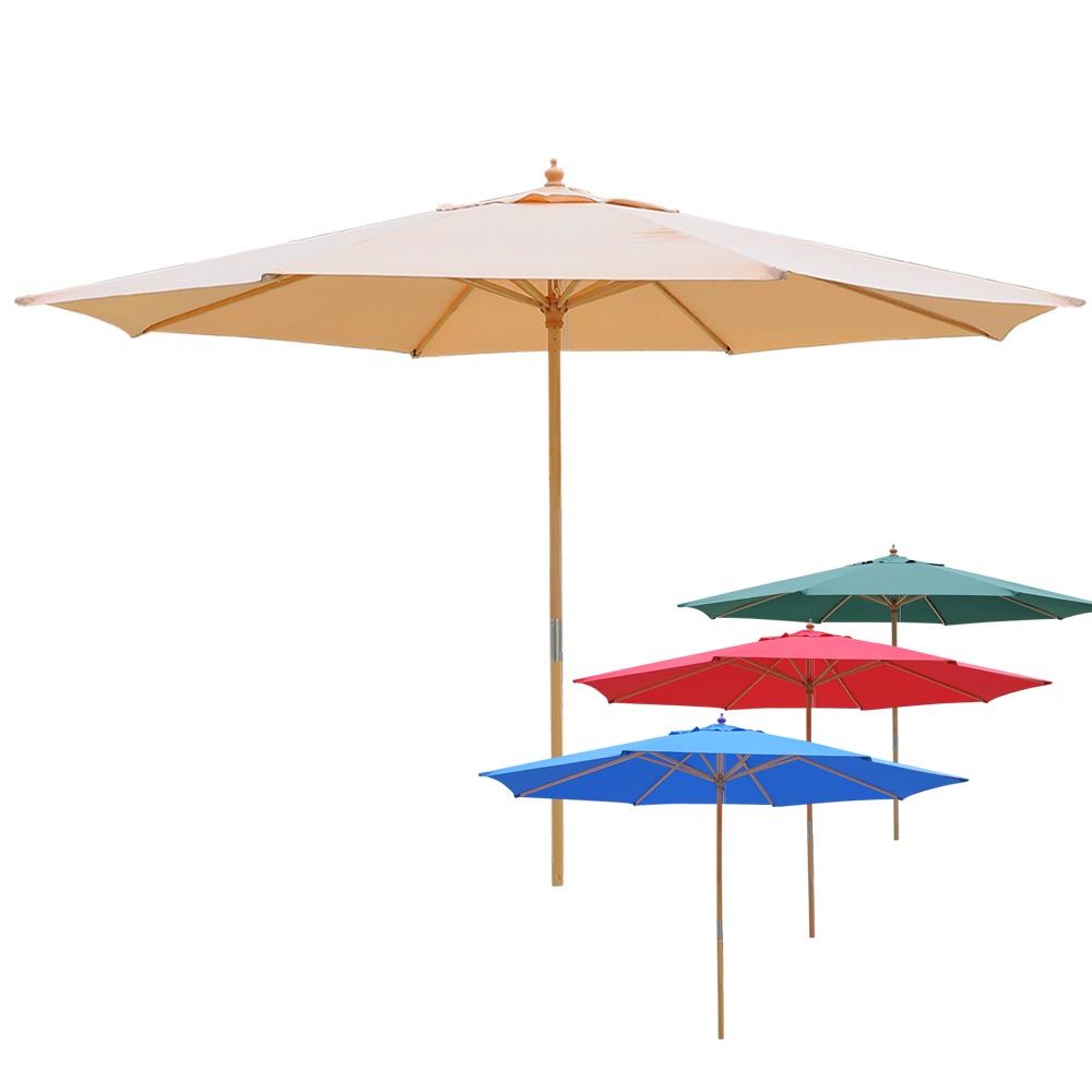 2020 13 Ft Outdoor Patio Wood Market Umbrella From Dh01 Store 123 6 Dhgate Com