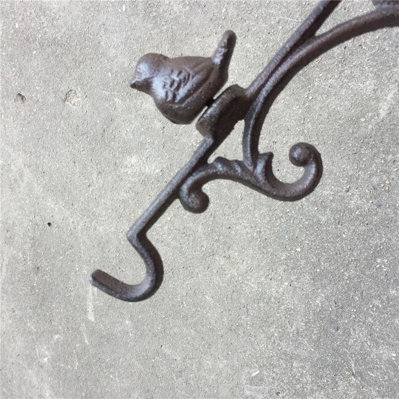 Silhouette darbre Pour oiseaux sauvages D/écoration de jardin Support mural pour fleurs D/écoration en m/étal Inoxydable R/ésistant aux intemp/éries Fonte