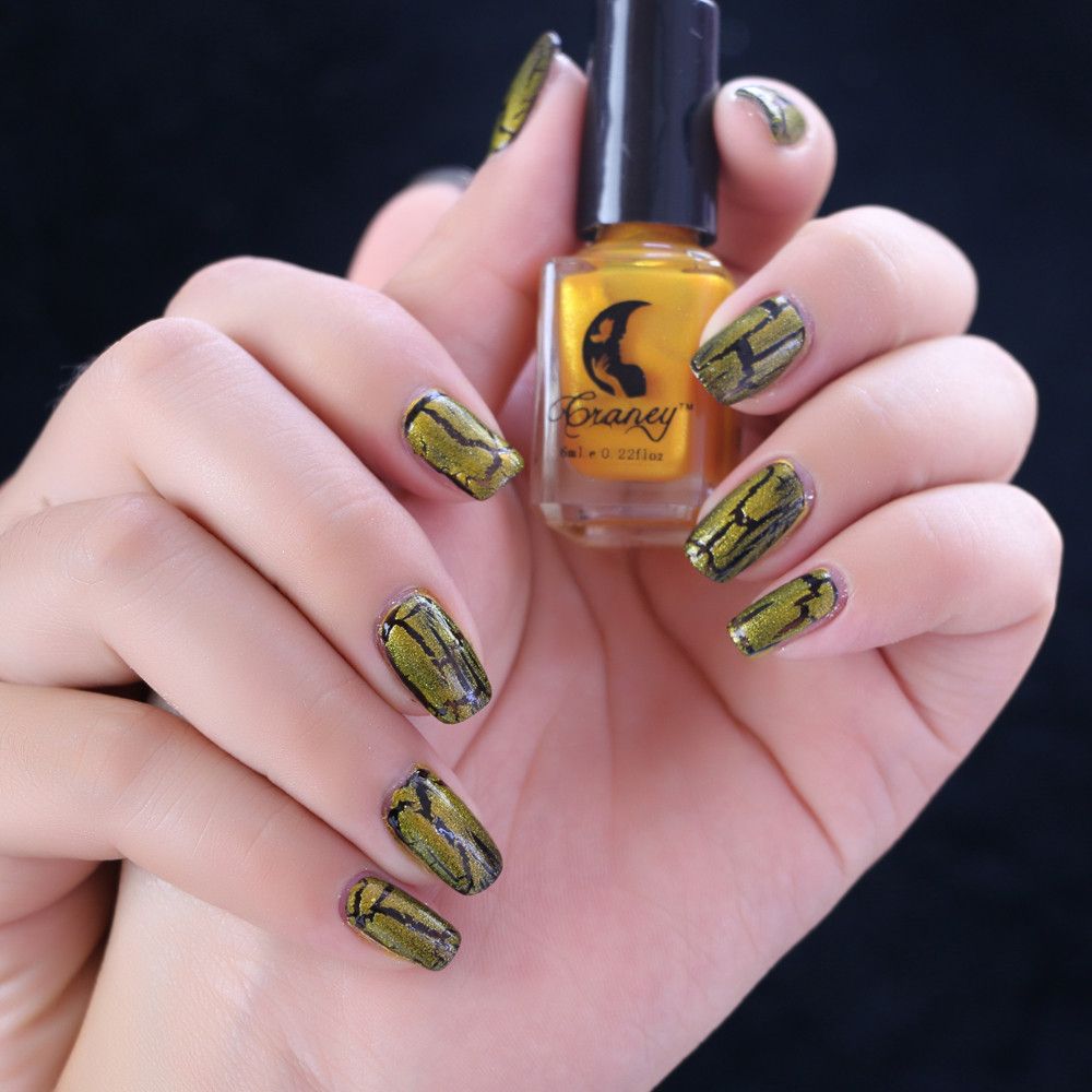 cracked nail polish