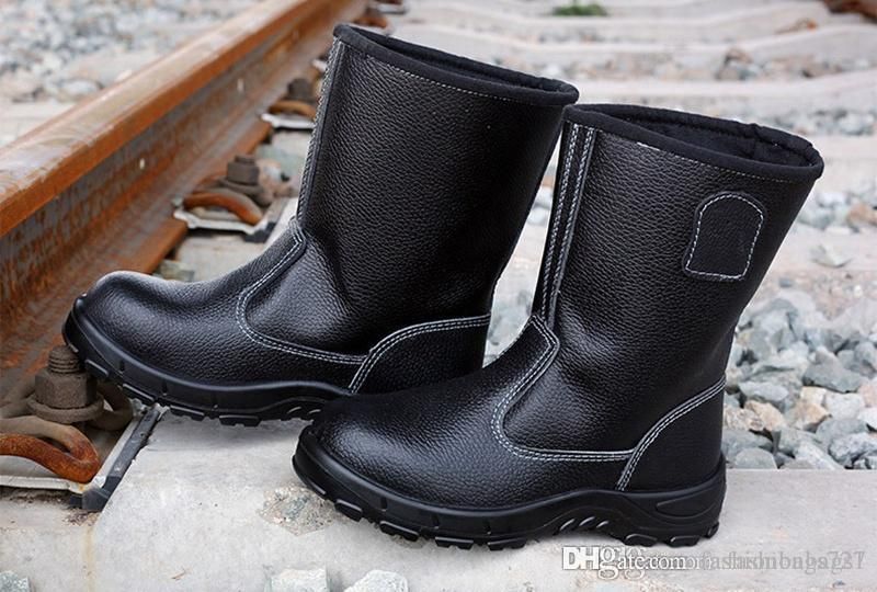 steel toe booties