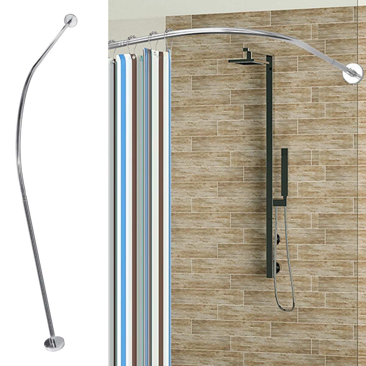 bath curtain rail