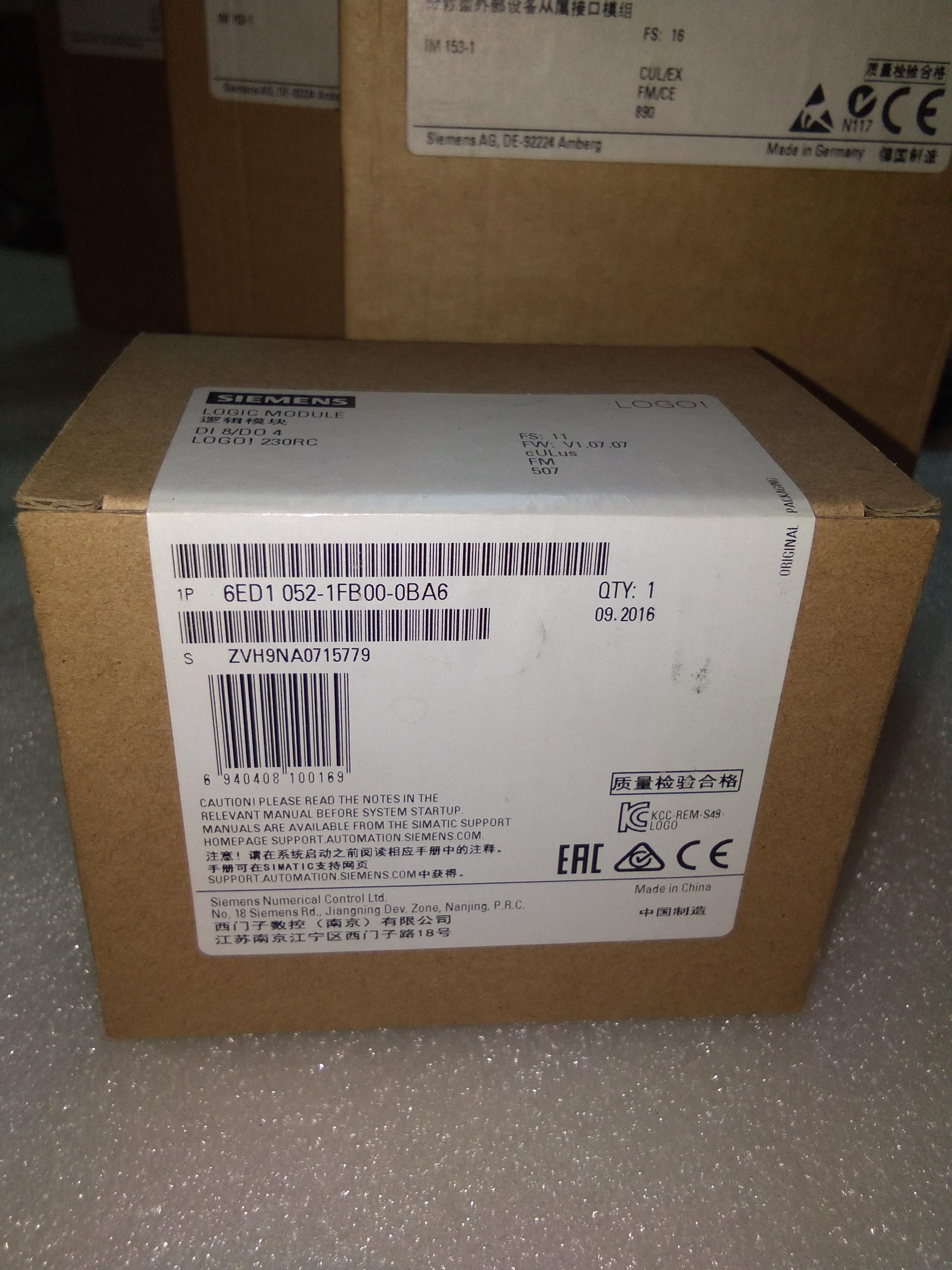 1PCS 6ED1052-1MD00-0BA6 NEW SIEMENS PLC 6ED1052-1MD00-0BA6