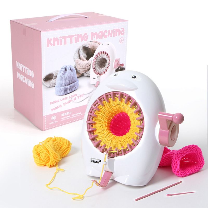 2019 Needle Sewing Tools Diy Hand Knitting Machine Hand Woven Loom Tools Weaving Scarf Children Handcraft Gift From Shunzhen2017 21 22 Dhgate Com