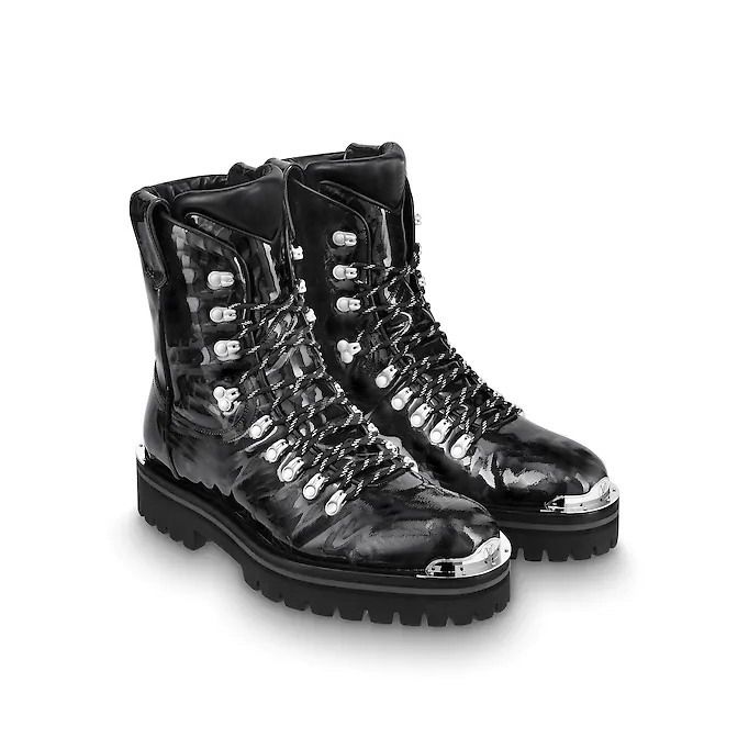 patent leather ankle boots uk