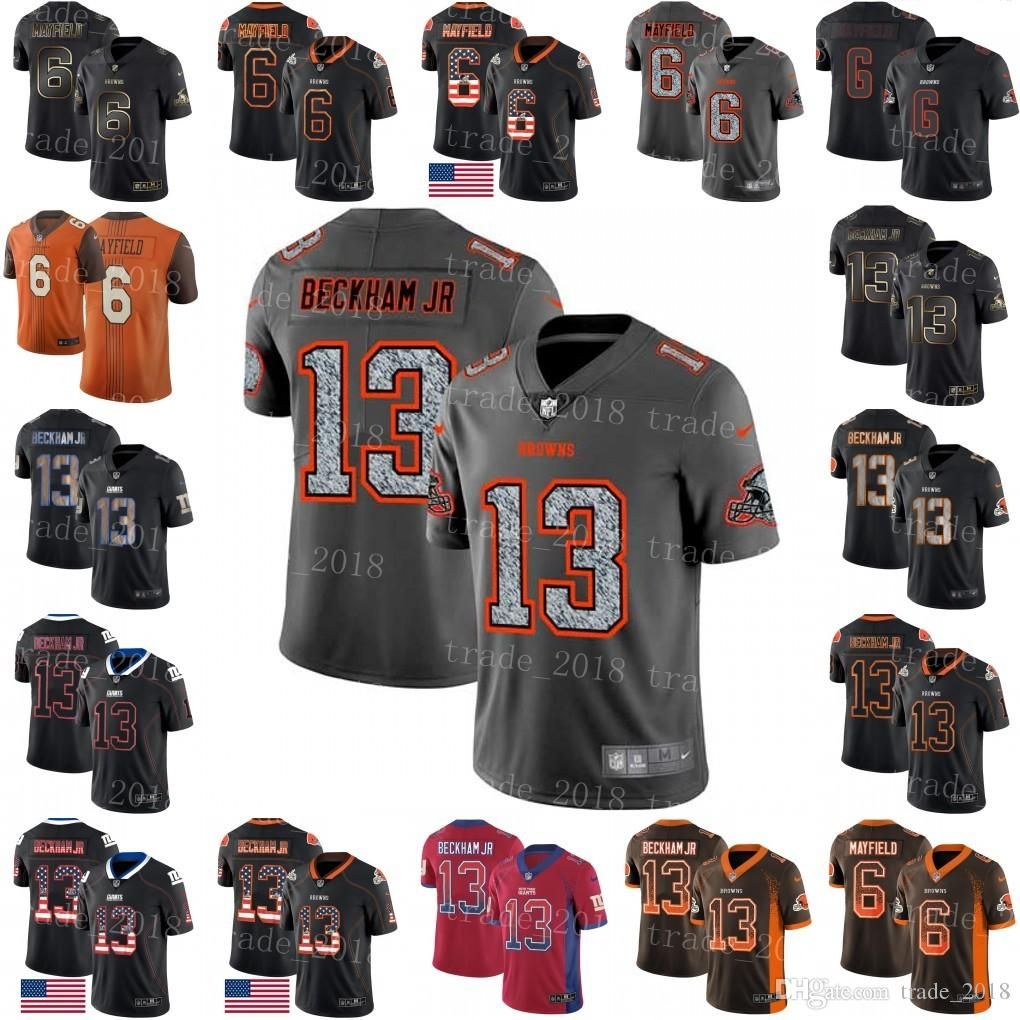 baker mayfield black smoke jersey