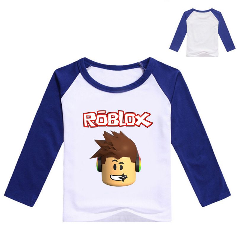 2020 Boys Shirts Cotton Clothes Novelty 3d Print Roblox Tees Kids