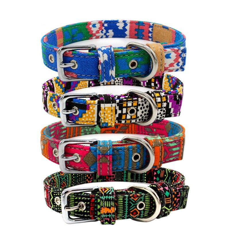 2 Piezas Piont Patrón Patrón Mascota Collar Collar Collar Co 2 Piezas Piont Patrón Patrón Mascota Collar Collar Collar Co