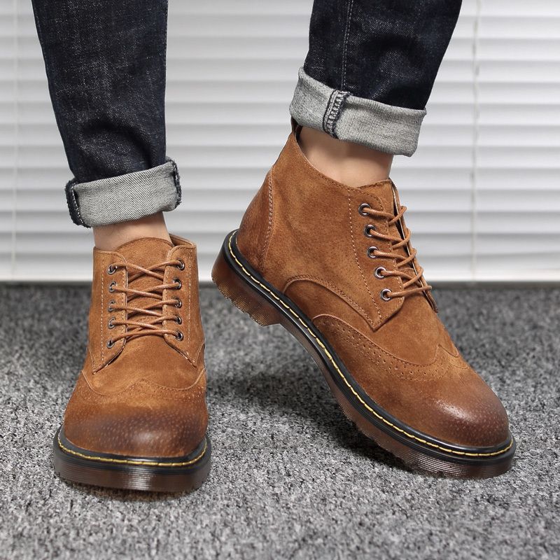 low cut boots mens