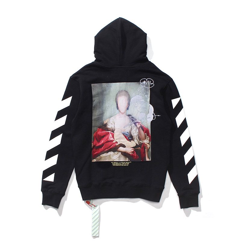 Off white faceless hoodie Clearance