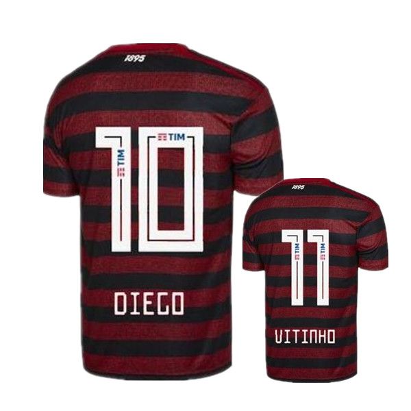 camisa número 2 flamengo 2019