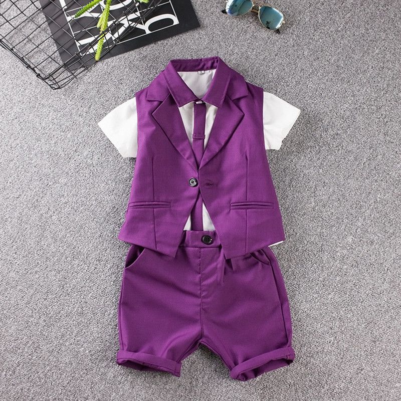 baby purple suit