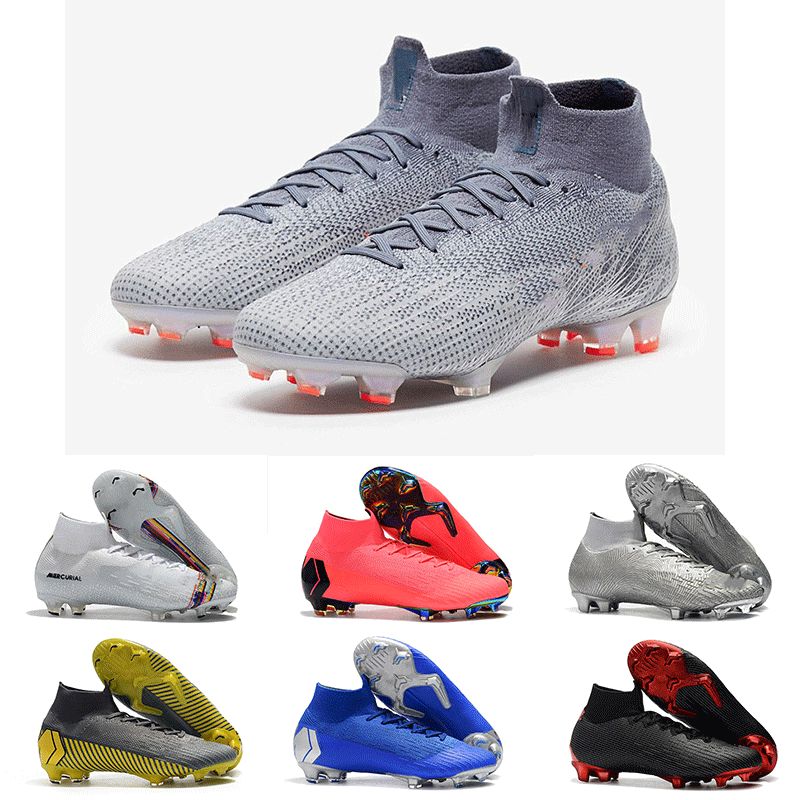 Nike Unisex White Neymar Vapor 12 Club MG Football Shoes