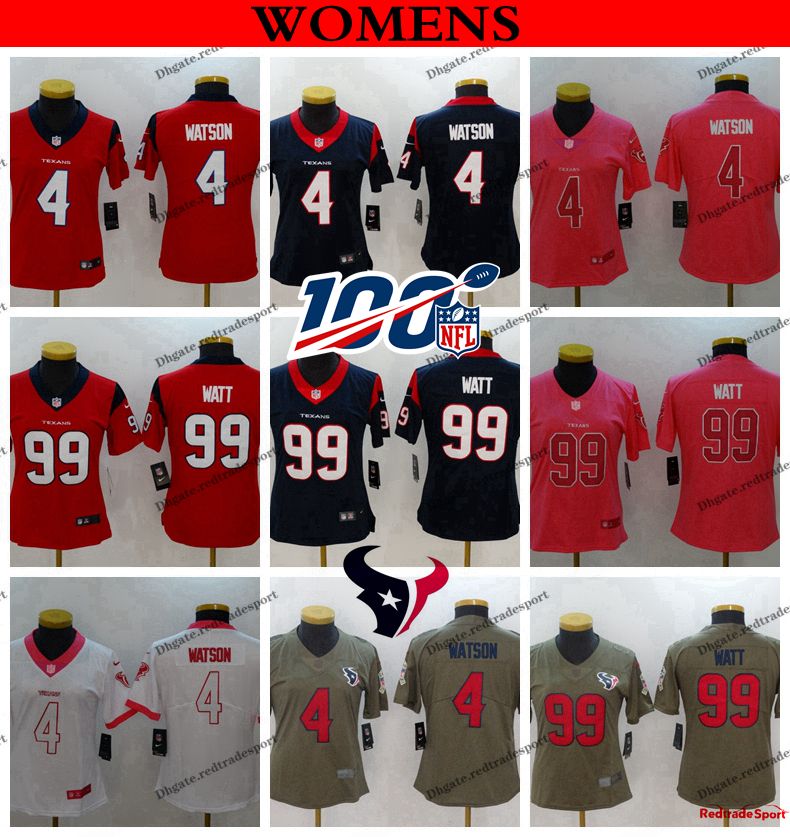 womens jj watt jersey pink