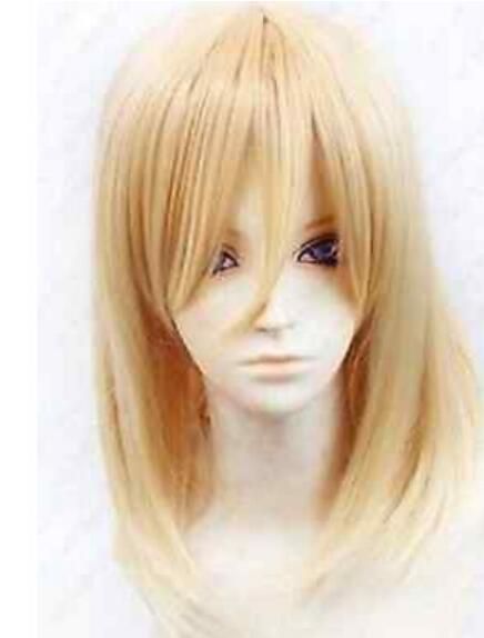 Free Shippin Attack On Titanshingeki No Kyojin Christa Renz Long Blond Cosplay Wig Lace Wigs Cheap Short Haircut Wigs From Dingyingying68687