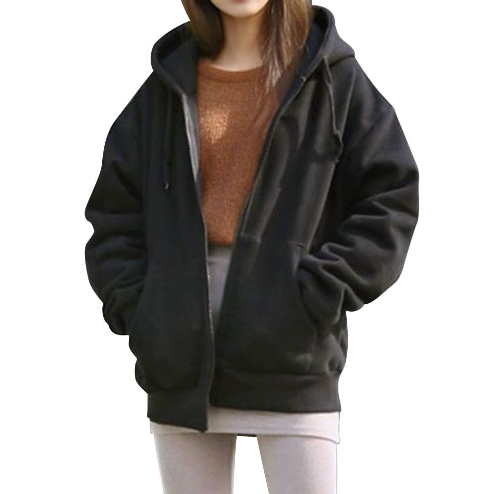 FEITONG Children Girls Winter Warm Coats Jacket Zipper Thick Hoodie Outerwear