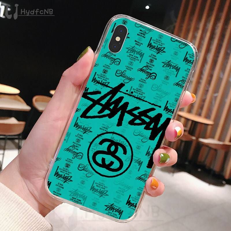 Fashion Brand Stussy Tpu Soft Silicone Phone Case Cover For Iphone 11 Pro Xs Max 8 7 6 6s Plus X 5 5s Se Xr Cover Wholesale From Jfzg9 4 Dhgate Com