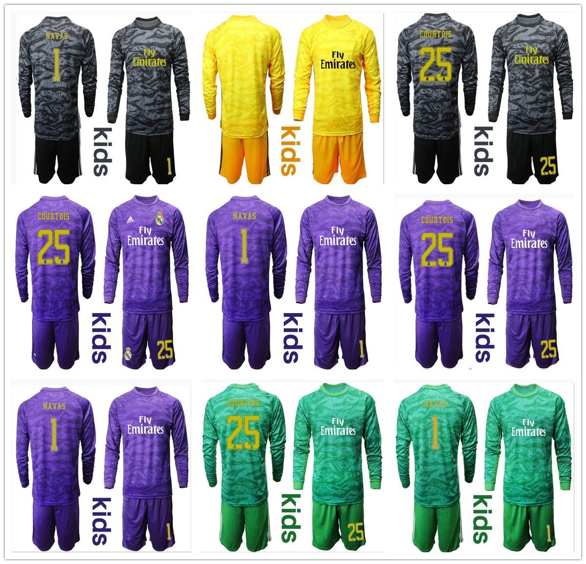 courtois real madrid kit