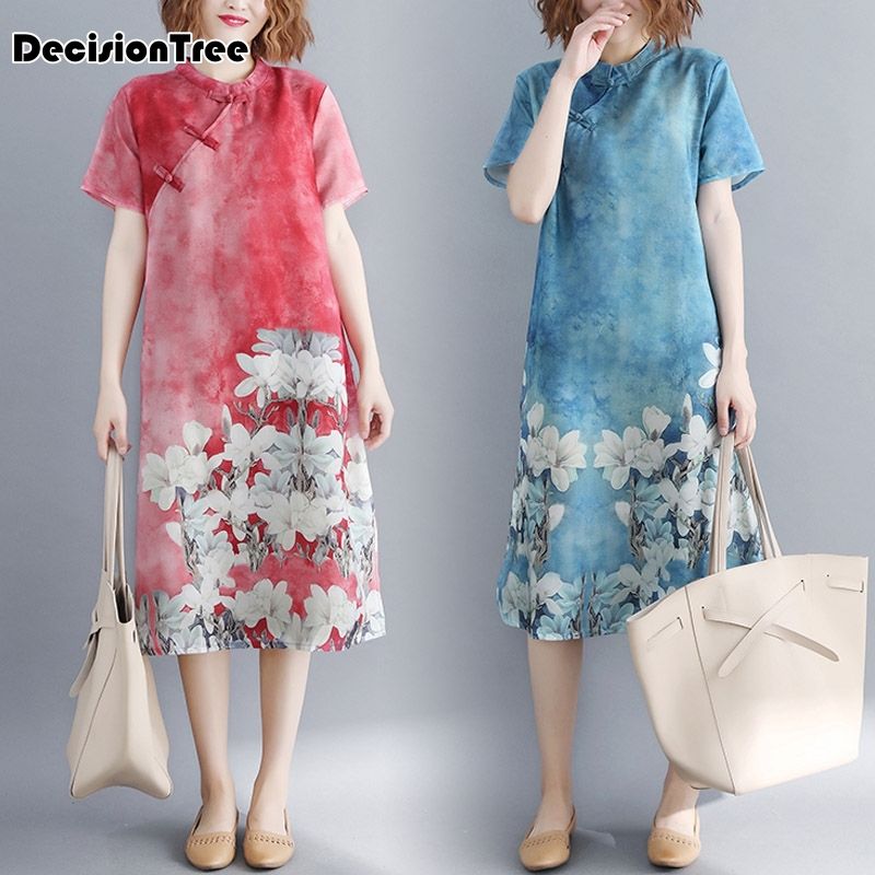 linen cheongsam